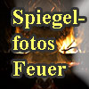 Fotoalbum mit Spiegelfotos vom  Feuer