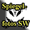 Spiegelfotos in Schwarz-Weiß